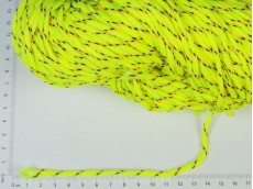 Cordón flúo con rayitas x 100 mts